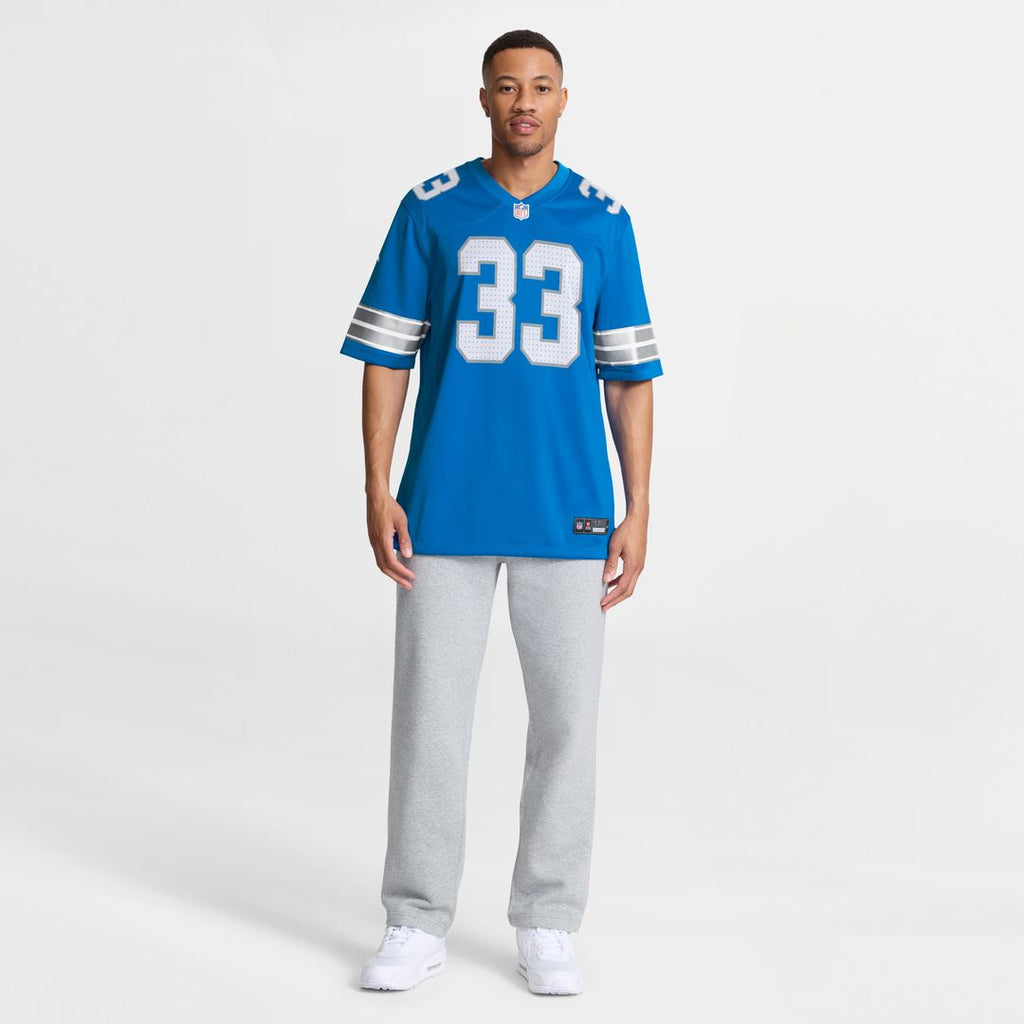 Sione Vaki Detroit Lions Nike Team Game Jersey -  Blue