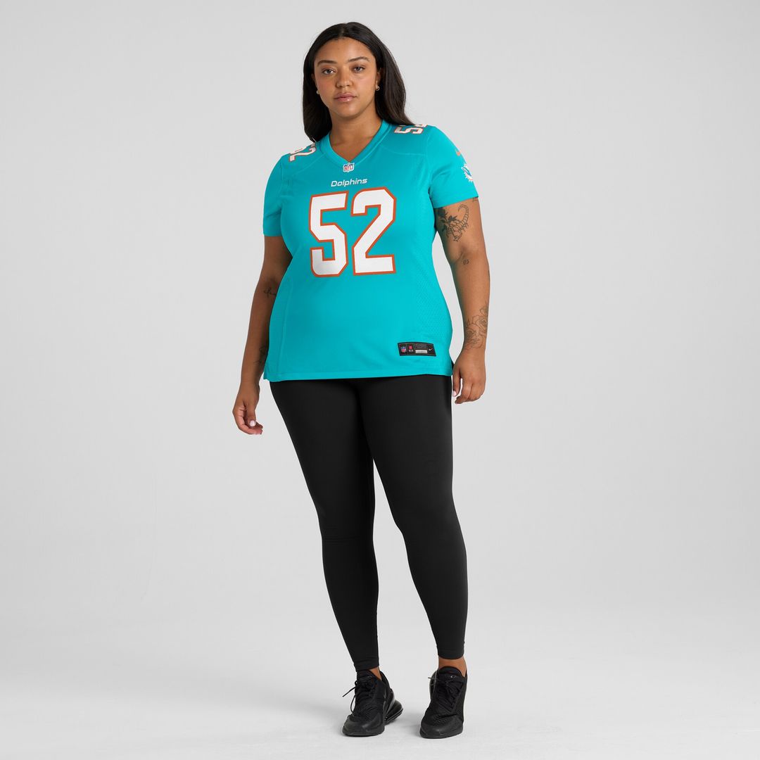 Patrick Paul Miami Dolphins Nike Women's  Game Jersey -  Aqua