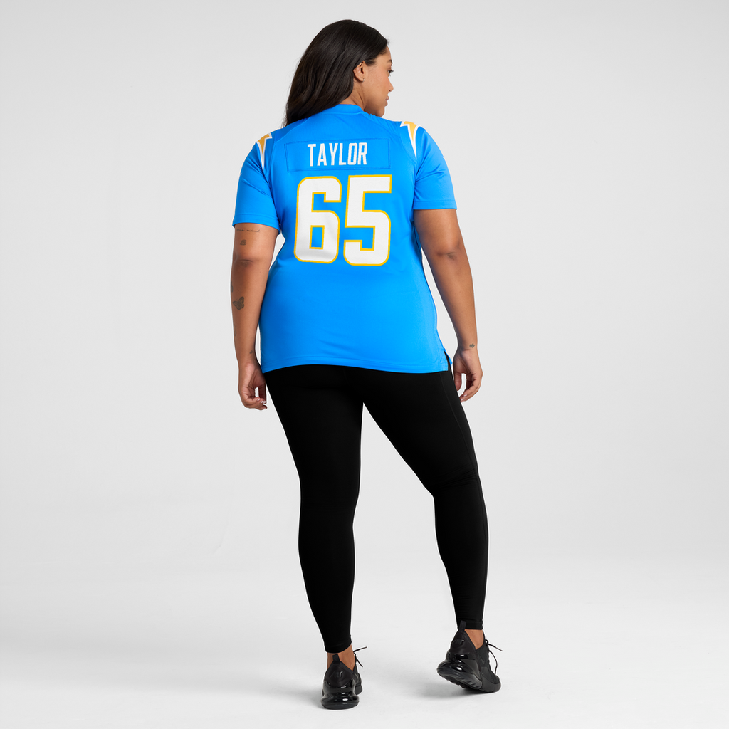 Logan Taylor Los Angeles Chargers Nike Women's Team Game Jersey -  Powder Blue