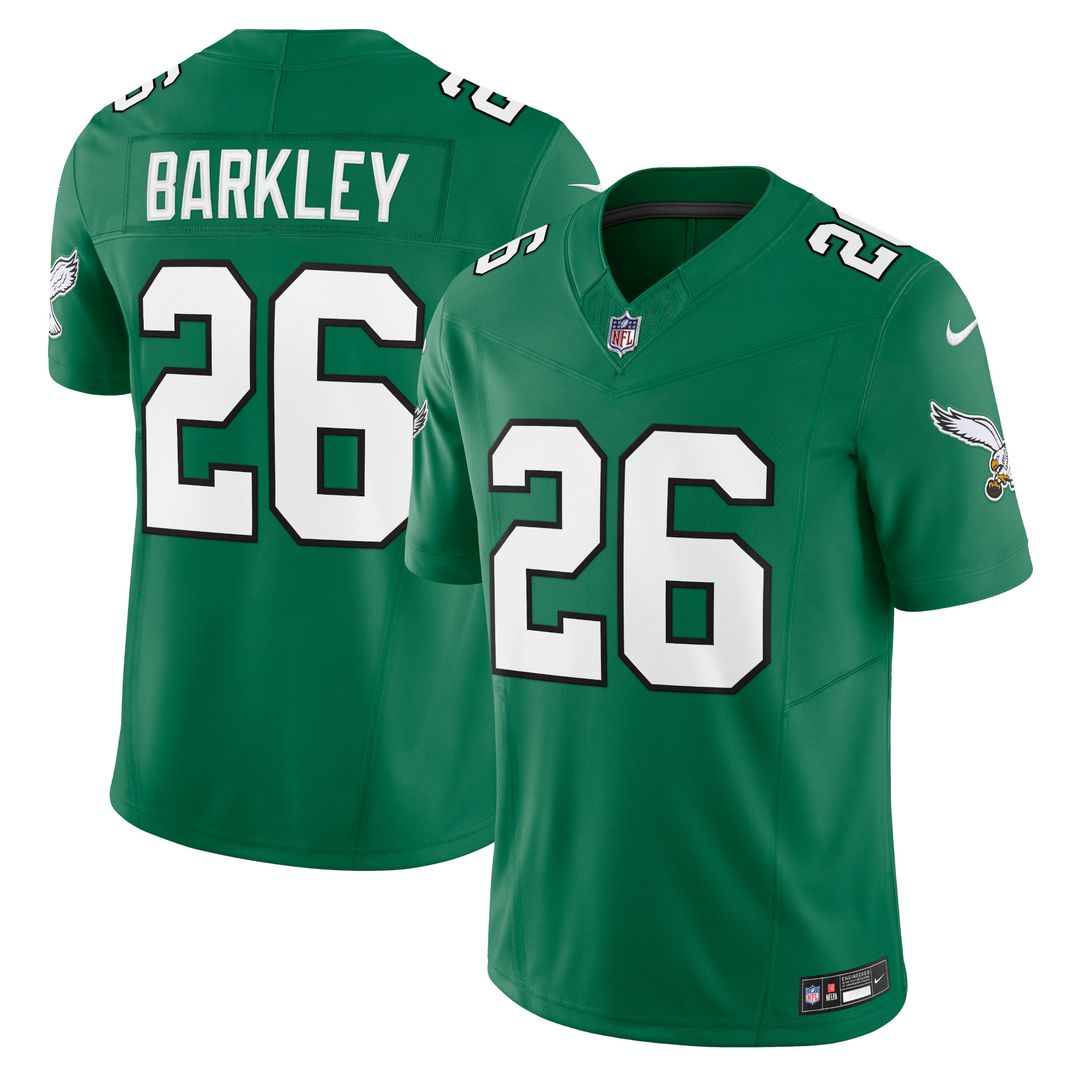 Saquon Barkley Philadelphia Eagles Nike Vapor F.U.S.E. Limited Jersey - Black