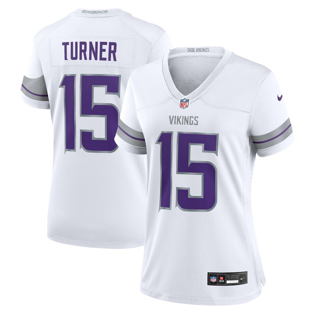 Dallas Turner Minnesota Vikings Nike Women's Alternate Game Jersey -  Purple