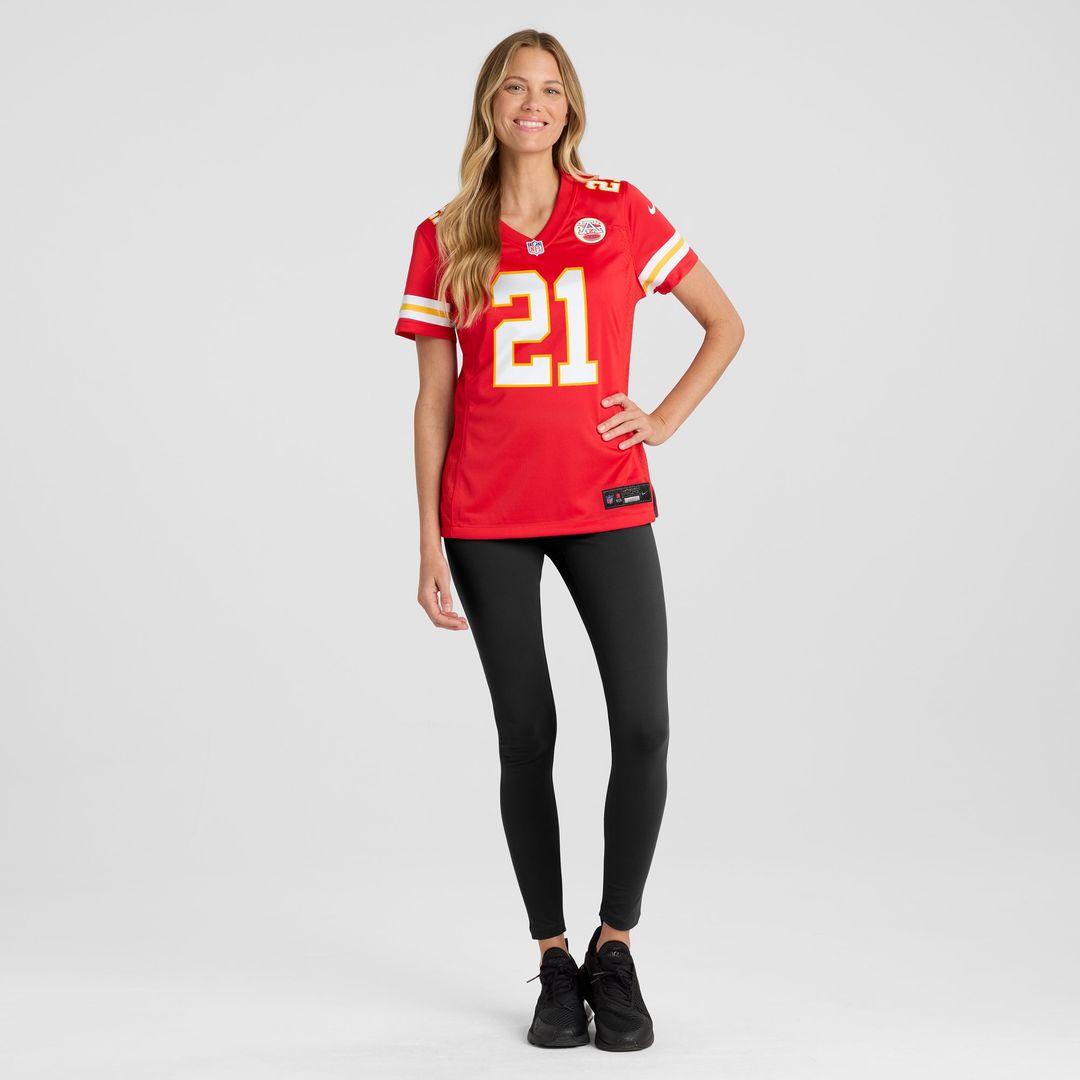 Jaden Hicks Kansas City Chiefs Nike Women's  Game Jersey -  Red