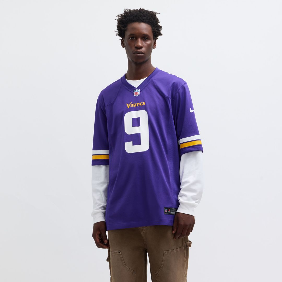 J.J. McCarthy Minnesota Vikings Nike Alternate Game Player Jersey - White