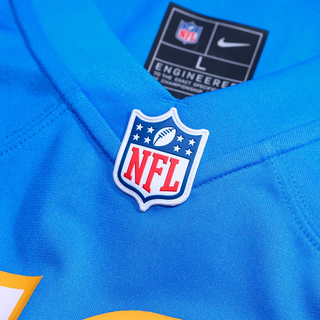 Akheem Mesidor Los Angeles Chargers Nike 2026 NFL Draft First Round Pick No. 22 Team Game Jersey - Powder Blue