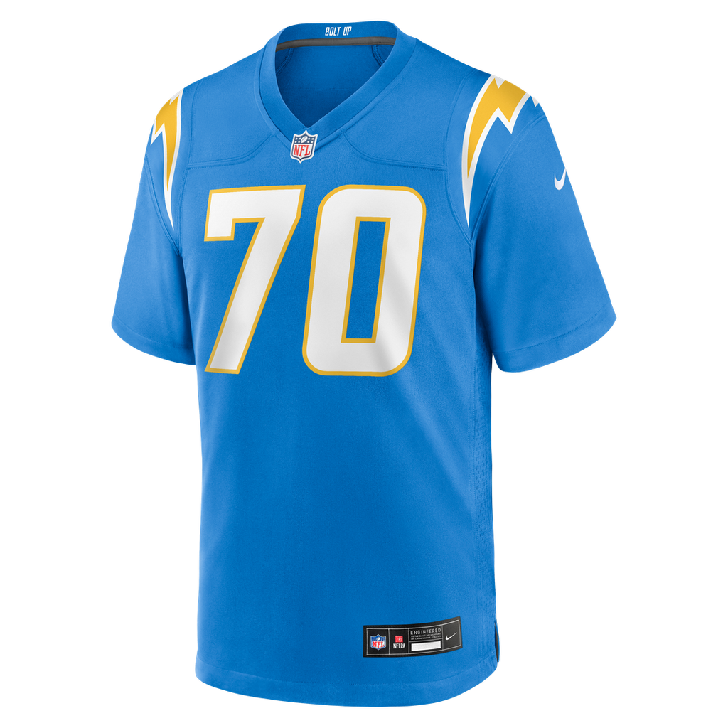 Rashawn Slater Los Angeles Chargers Nike Game Jersey - Powder Blue