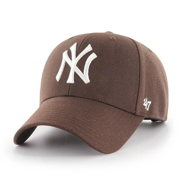 New York Yankees MLB Brown 47 MVP Snapback Official Team Hat Sports Fan Cap Official NFL Team Hat Football Fan Cap