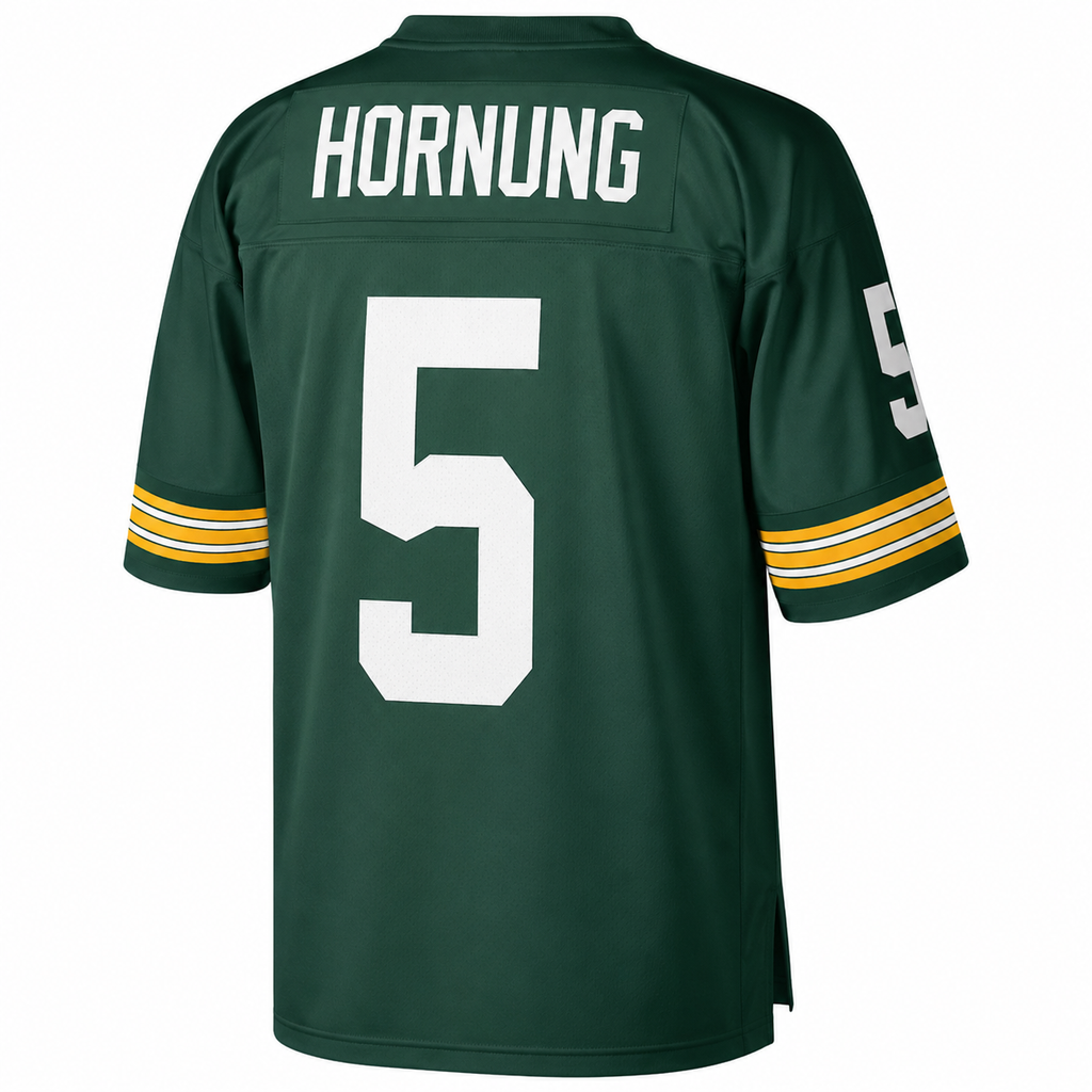 Men's Green Bay Packers Paul Hornung Mitchell & Ness Green Retired Player Legacy Replica Jersey