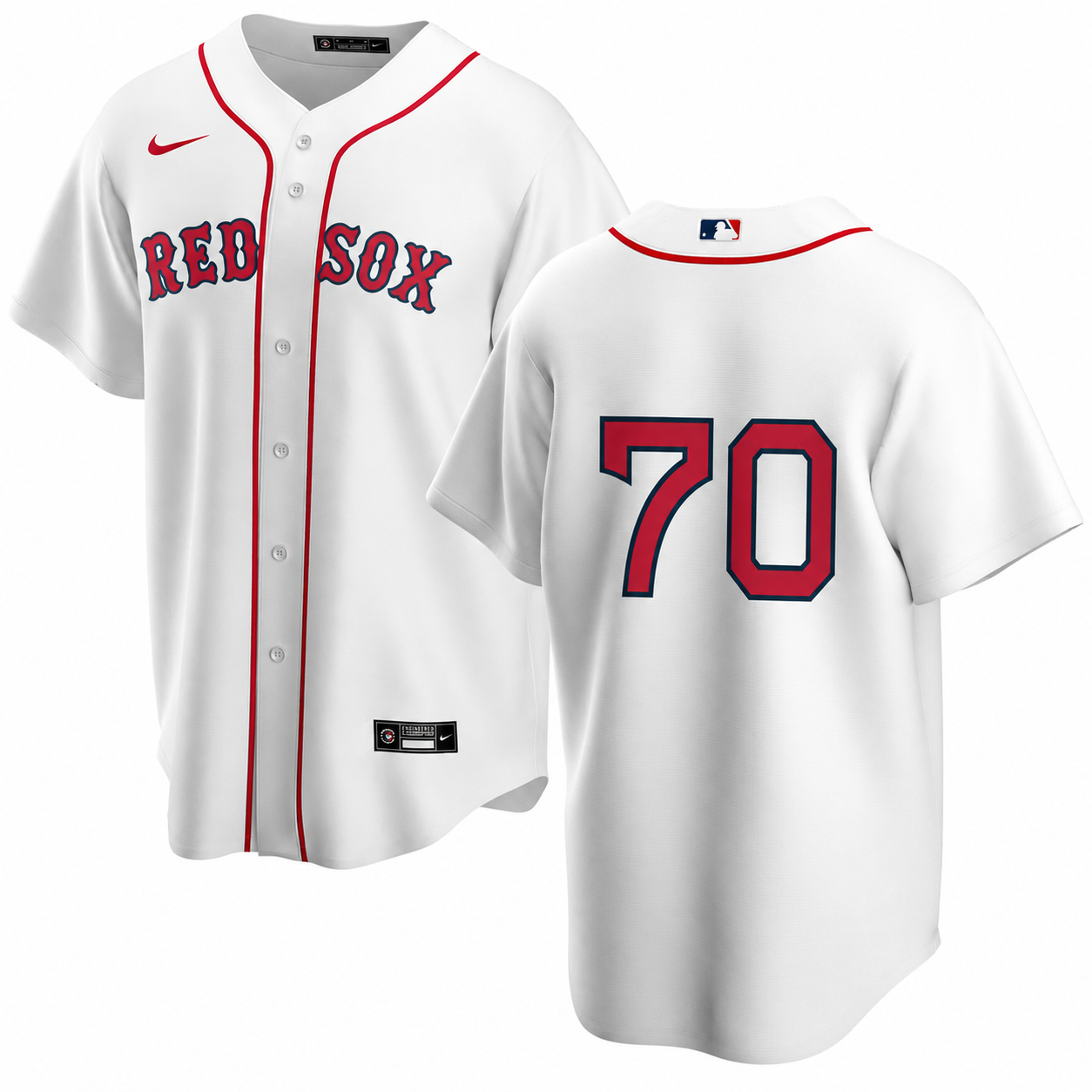 Men s Nike Boston Red Sox Payton Tolle 70 Home Official Replica Player Jersey Official Team Jersey Sports Fan Apparel Official NFL Team Jersey