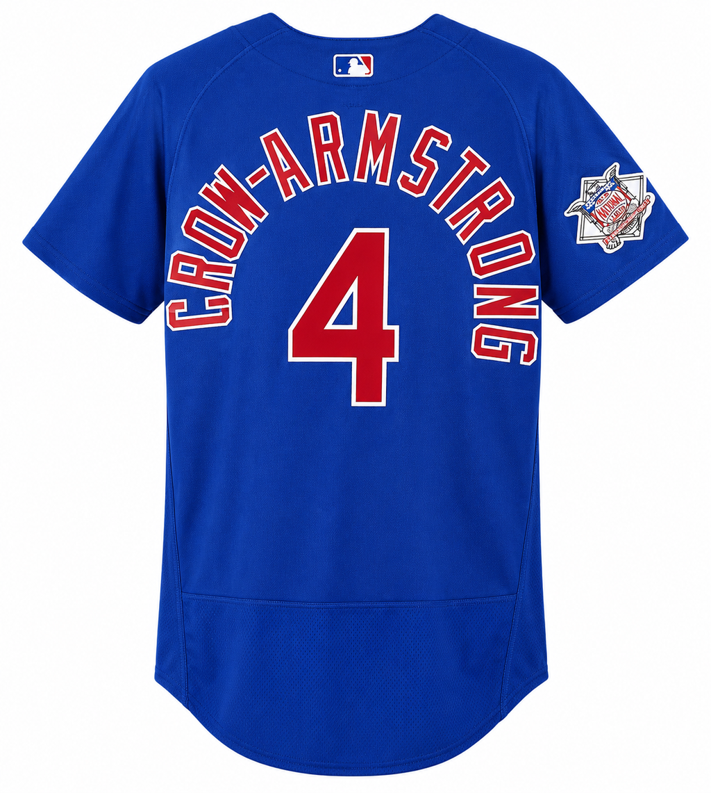 Men s Chicago Cubs Pete Crow-Armstrong Nike Alternate Royal Blue Authentic Player Jersey Official Team Jersey Sports Fan Apparel Official NFL Team