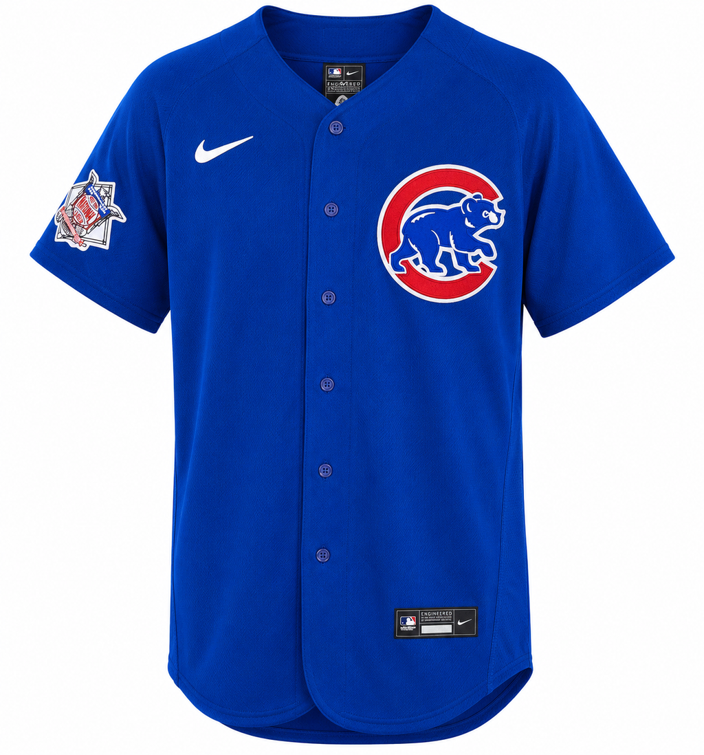 Men s Chicago Cubs Pete Crow-Armstrong Nike Alternate Royal Blue Authentic Player Jersey Official Team Jersey Sports Fan Apparel Official NFL Team