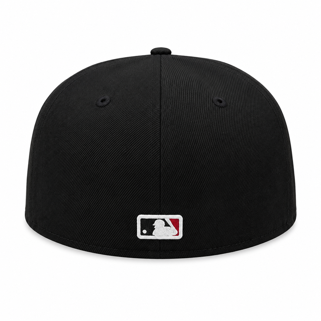 Chicago White Sox New Era City Connect Red Black 59FIFTY Fitted Hat Official Team Hat Sports Fan Cap Official NFL Team Hat Football Fan Cap