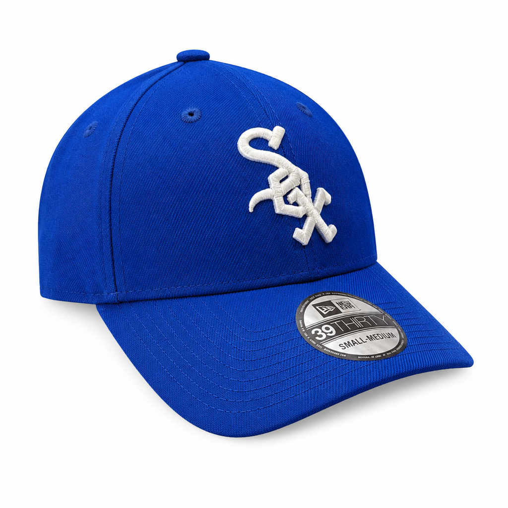 Chicago White Sox Classic 1969 Cooperstown Classics Royal Blue 39THIRTY Flex Fit New Era Hat Official Team Hat Sports Fan Cap Official NFL Team Hat