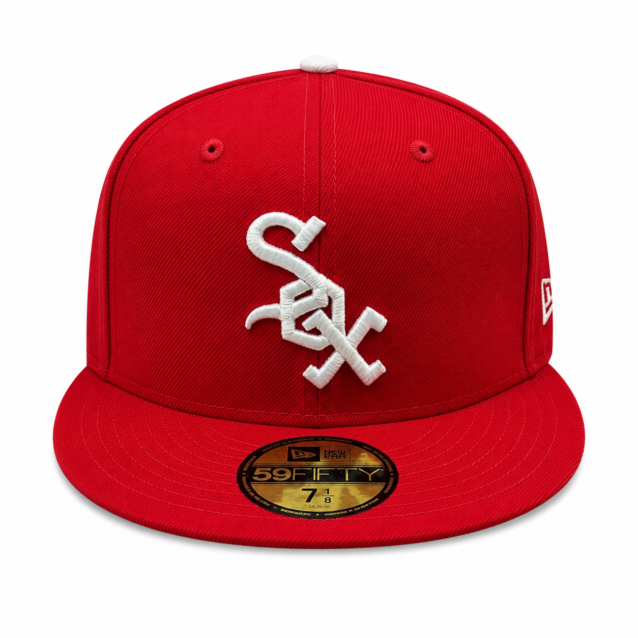 Chicago White Sox Collection 1972 New Era Cooperstown Classics Red 59FIFTY Fitted Hat Official Team Hat Sports Fan Cap Official NFL Team Hat Football