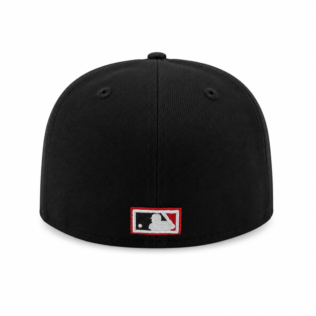 Chicago White Sox New Era Black Wool 1917 59FIFTY Fitted Hat Official Team Hat Sports Fan Cap Official NFL Team Hat Football Fan Cap