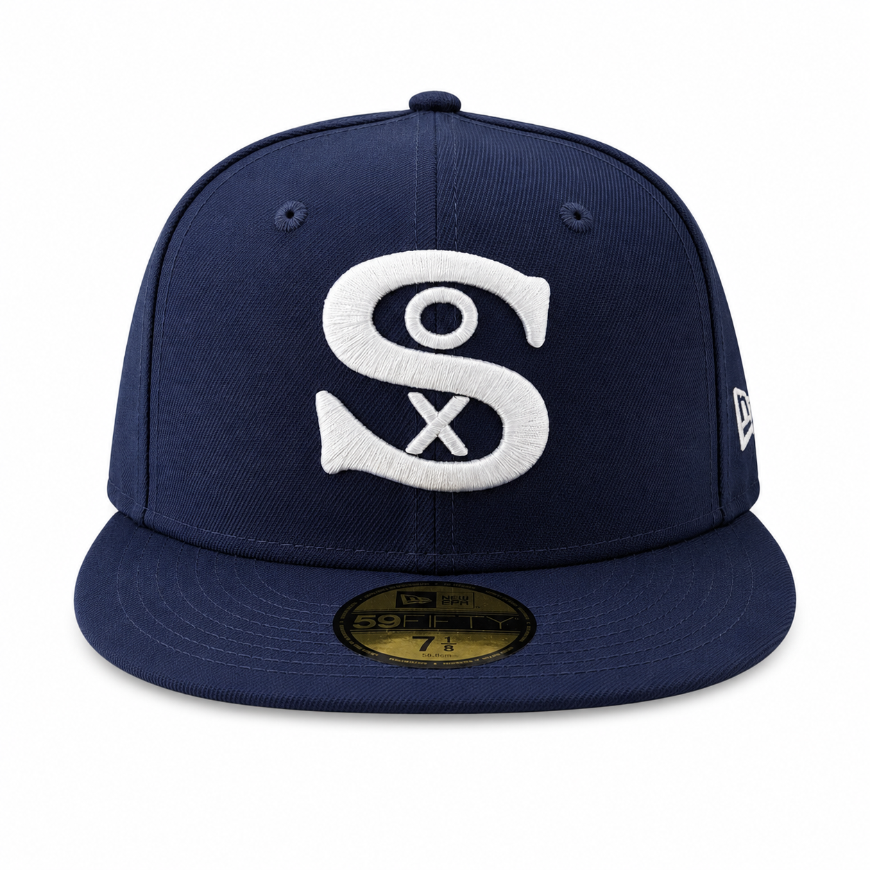 Chicago White Sox 1929 New Era Cooperstown Classics Navy 59FIFTY Fitted Hat Official Team Hat Sports Fan Cap Official NFL Team Hat Football Fan Cap