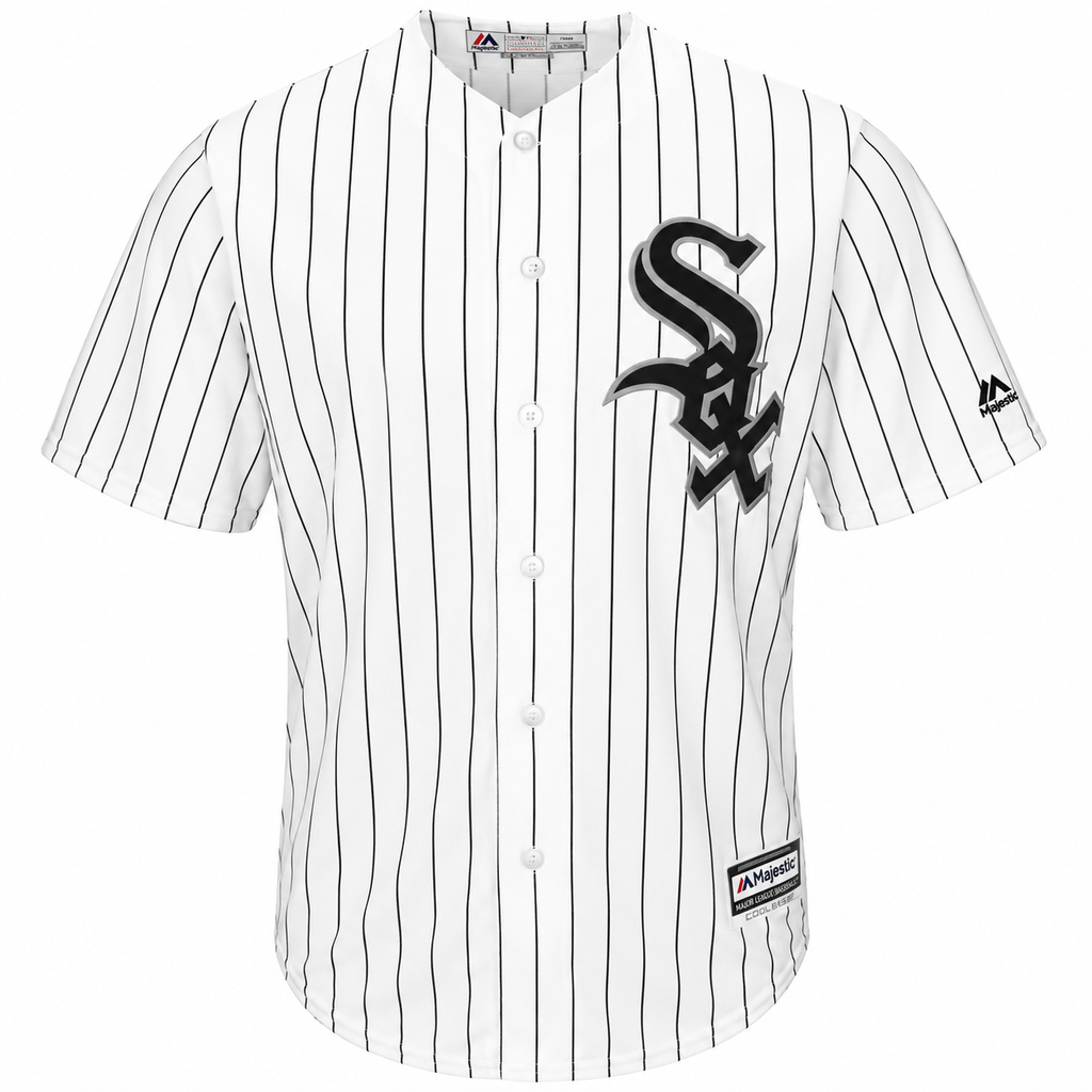 Youth Chicago White Sox Majestic Blank White Home Cool Base Jersey Official Team Jersey Sports Fan Apparel Official NFL Team Jersey Football Fan