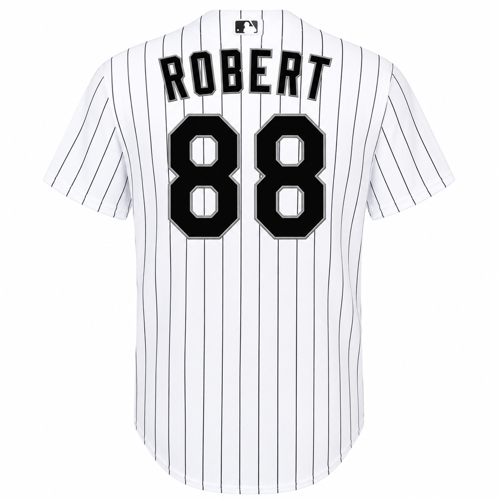 Youth Luis Robert Chicago White Sox White Home Nike Replica Jersey Official Team Jersey Sports Fan Apparel Official NFL Team Jersey Football Fan