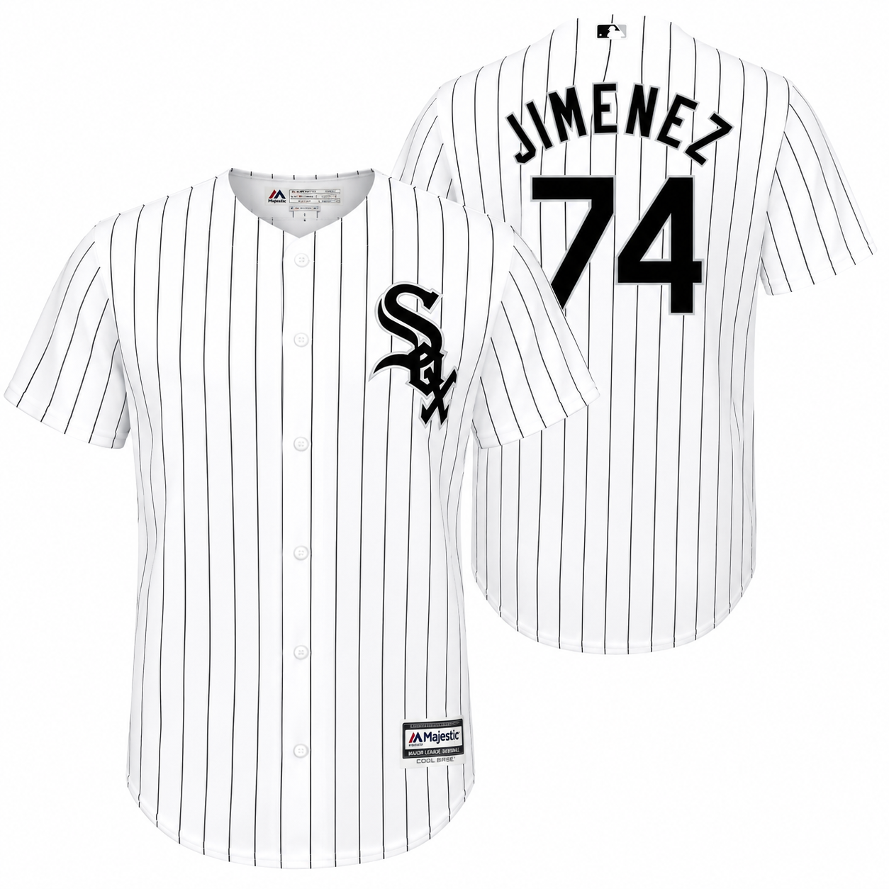 Youth Eloy Jimenez Chicago White Sox Majestic White Home Cool Base Replica Jersey Official Team Jersey Sports Fan Apparel Official NFL Team Jersey