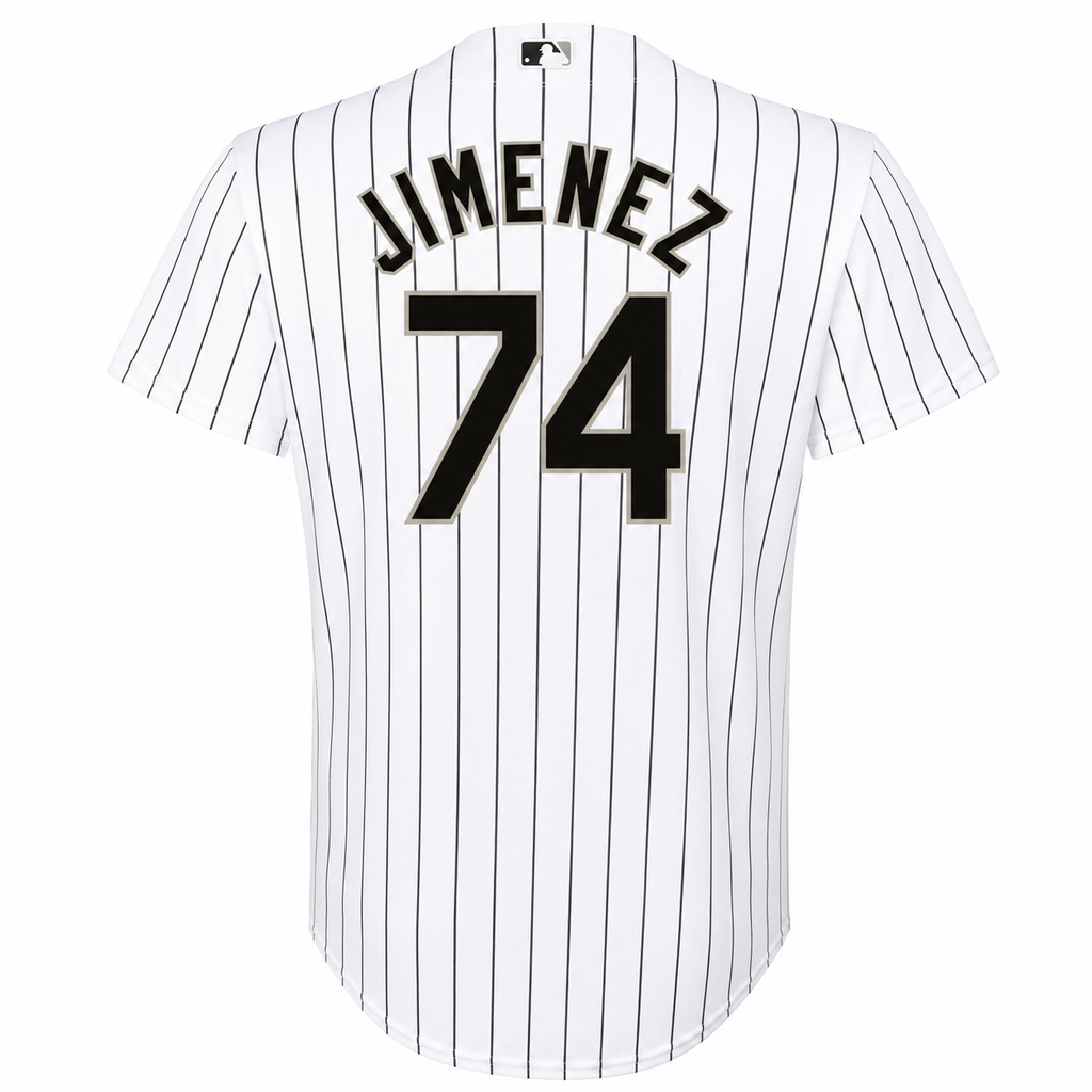 Youth Eloy Jimenez Chicago White Sox Majestic White Home Cool Base Replica Jersey Official Team Jersey Sports Fan Apparel Official NFL Team Jersey