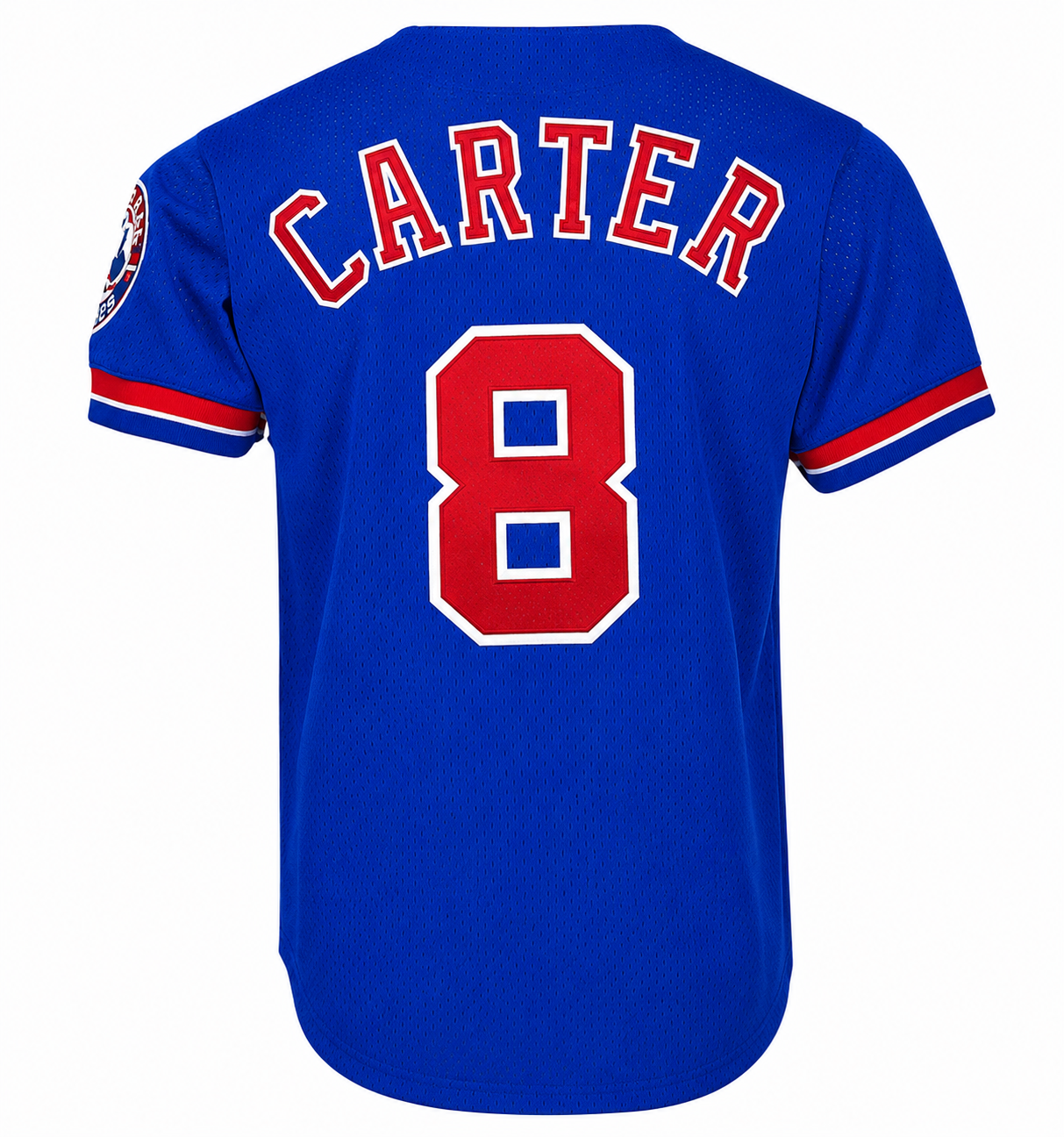 Men s Montreal Expos Gary Carter Mitchell And Ness Royal 1992 Authentic Cooperstown Collection Mesh Batting Practice Jersey Official Team Jersey