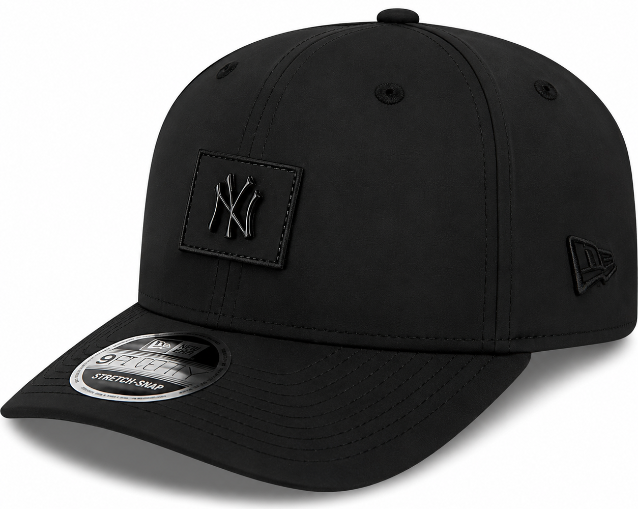 New York Yankees New Era 2026 Clubhouse 9SEVENTY Stretch Snap Adjustable Hat-Black Tonal Official Team Hat Sports Fan Cap Official NFL Team Hat