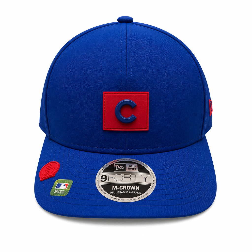 Chicago Cubs New Era 2026 Clubhouse 9FORTY M-Crown Adjustable Hat-Royal Official Team Hat Sports Fan Cap Official NFL Team Hat Football Fan Cap