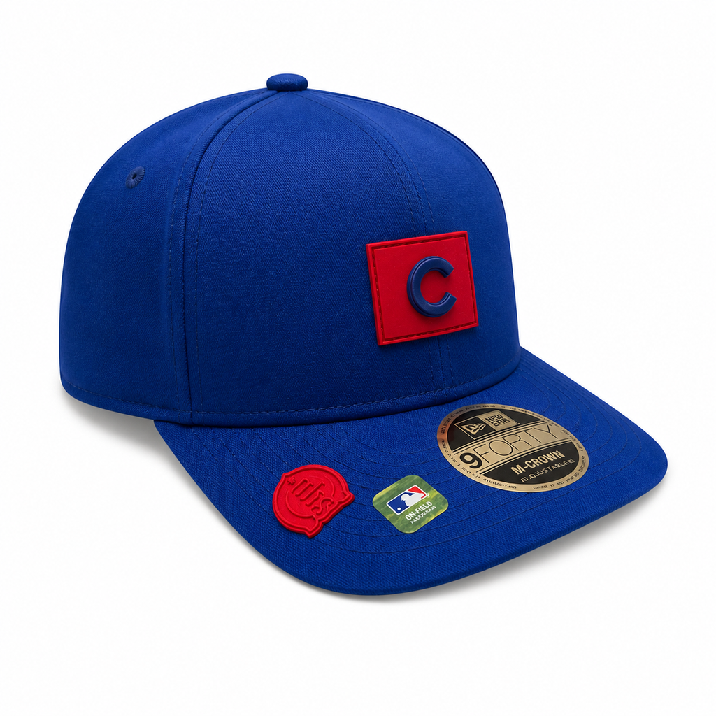 Chicago Cubs New Era 2026 Clubhouse 9FORTY M-Crown Adjustable Hat-Royal Official Team Hat Sports Fan Cap Official NFL Team Hat Football Fan Cap