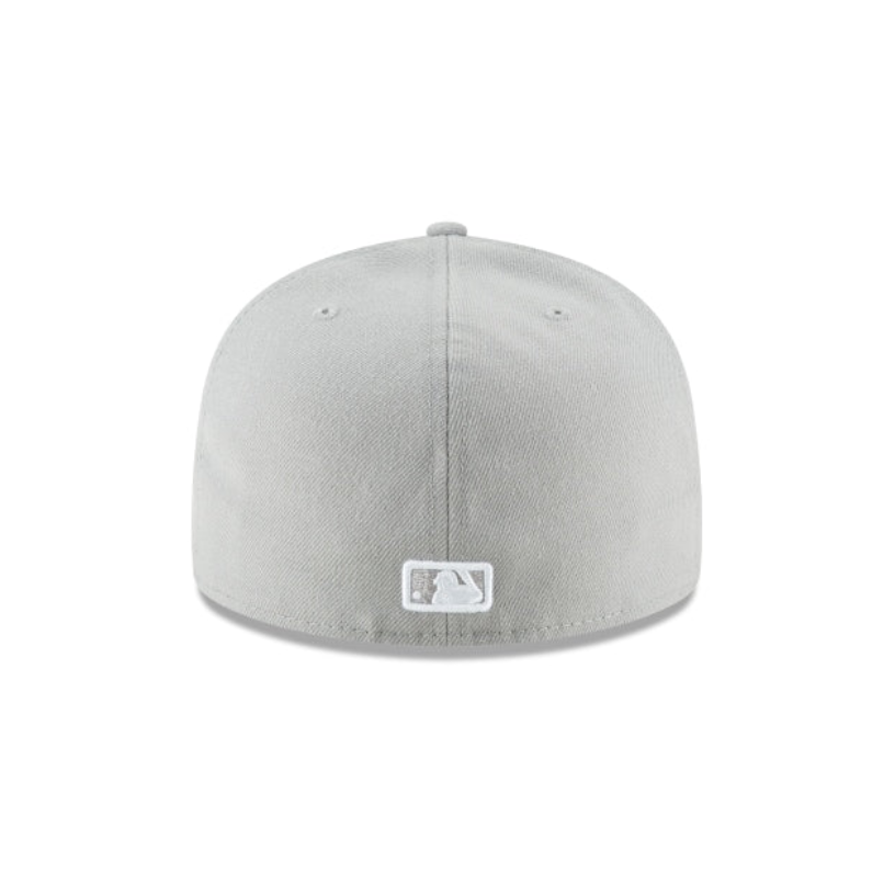 Los Angeles Dodgers MLB League Essential 59FIFTY Fitted New Era Gray White Official Team Hat Sports Fan Cap Official NFL Team Hat Football Fan Cap