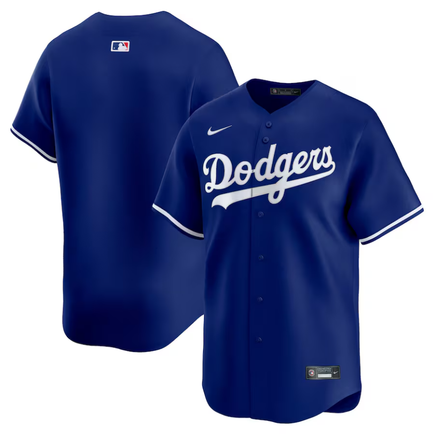 Los Angeles Dodgers Alternate 2 MLB Game Jersey Nike Official Team Jersey Sports Fan Apparel Official NFL Team Jersey Football Fan Apparel