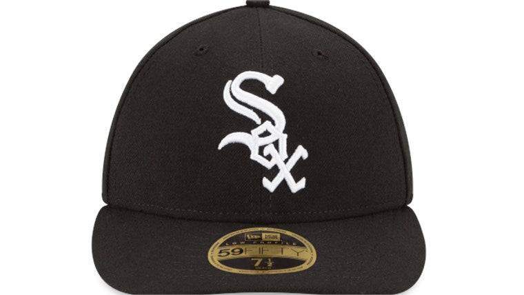 Men s Chicago White Sox New Era Black Authentic Collection On Field Low Profile Game 59FIFTY Fitted Hat Official Team Hat Sports Fan Cap Official NFL
