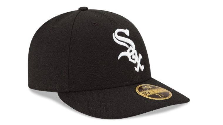 Men s Chicago White Sox New Era Black Authentic Collection On Field Low Profile Game 59FIFTY Fitted Hat Official Team Hat Sports Fan Cap Official NFL