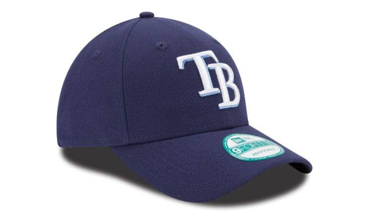 Men s New Era Tampa Bay Rays The League 9FORTY Adjustable Game Cap Official Team Hat Sports Fan Cap Official NFL Team Hat Football Fan Cap