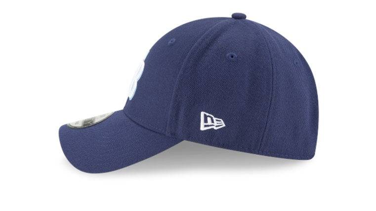 Men s New Era Tampa Bay Rays The League 9FORTY Adjustable Game Cap Official Team Hat Sports Fan Cap Official NFL Team Hat Football Fan Cap