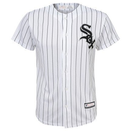 Youth MLB Branded Chicago White Sox Blank White Home Cool Base Jersey Official Team Jersey Sports Fan Apparel Official NFL Team Jersey Football Fan