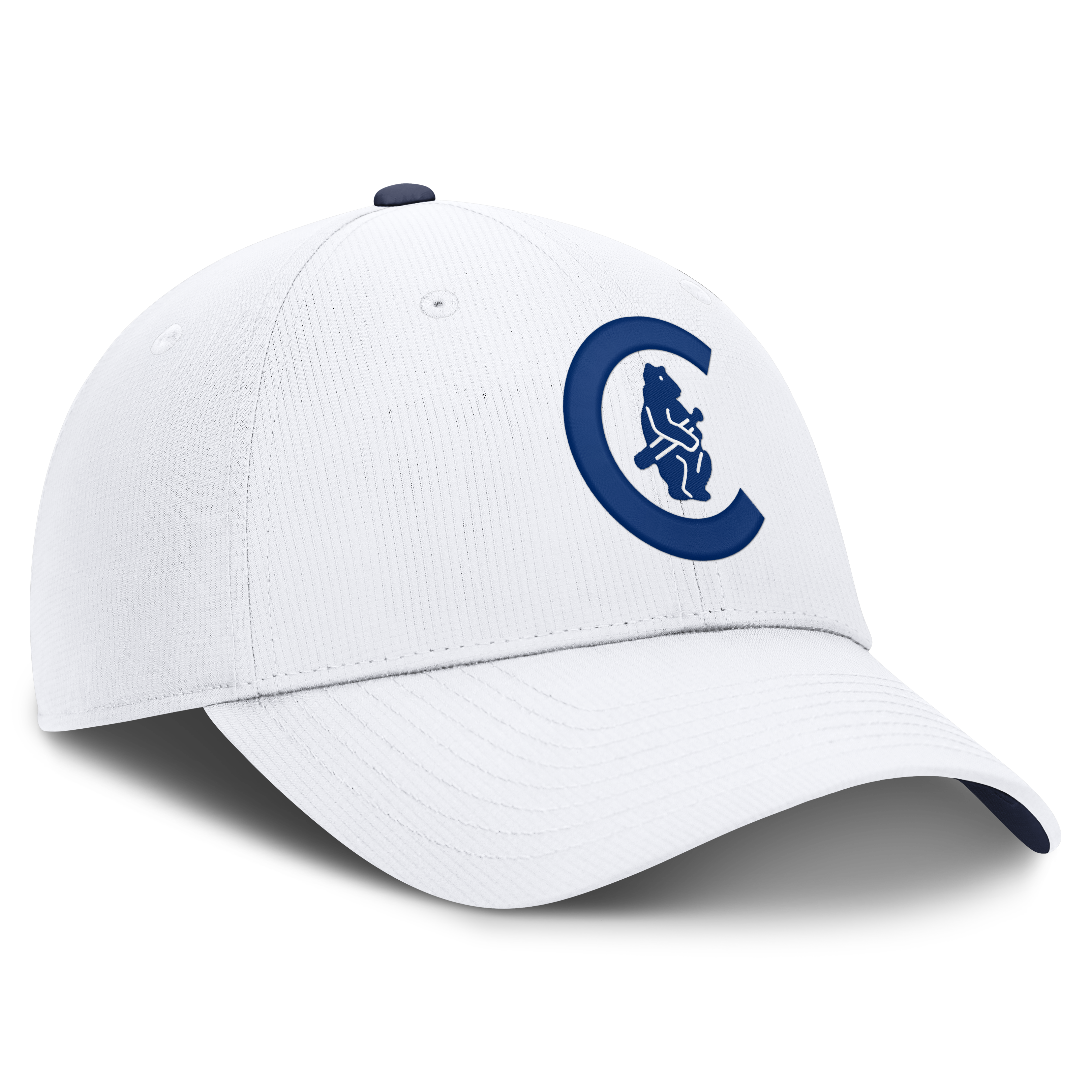 Chicago Cubs Nike Cooperstown Club Logo White Adjustable Hat Official Team Hat Sports Fan Cap Official NFL Team Hat Football Fan Cap