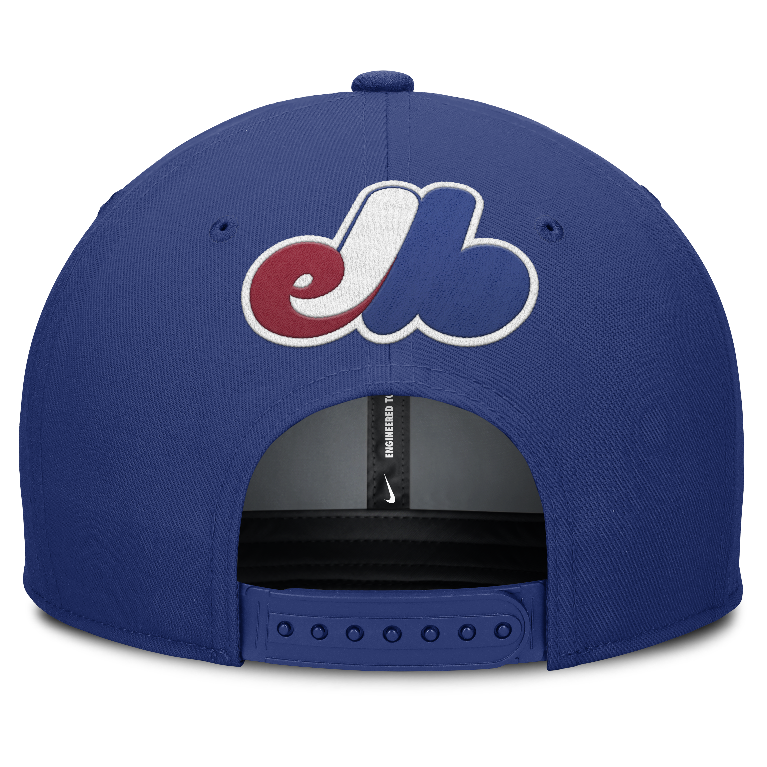 Montreal Expos Nike Gray Royal Dri-Fit Pro Snapback Hat Official Team Hat Sports Fan Cap Official NFL Team Hat Football Fan Cap