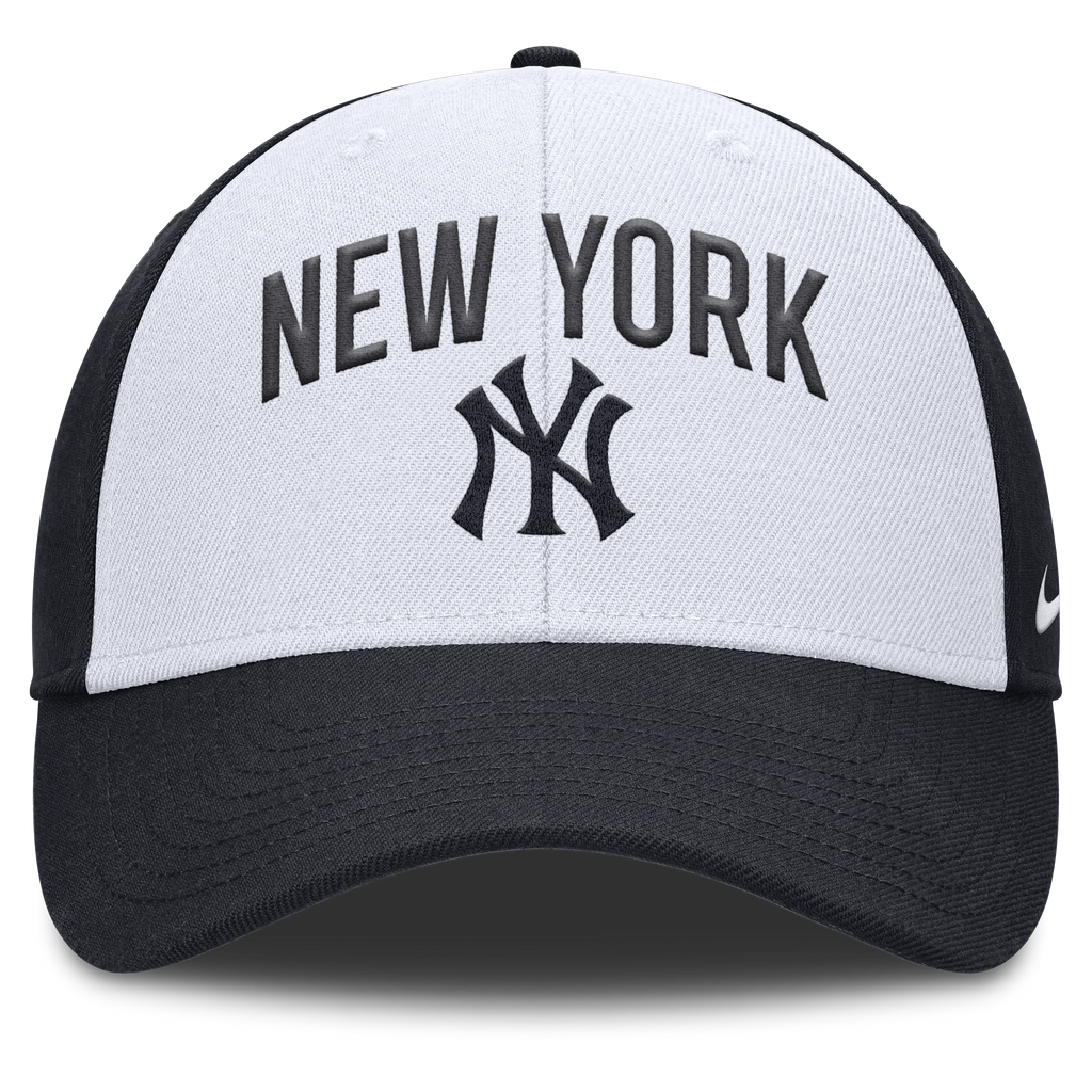 New York Yankees Nike Navy Blue Club Adjustable Hat Official Team Hat Sports Fan Cap Official NFL Team Hat Football Fan Cap
