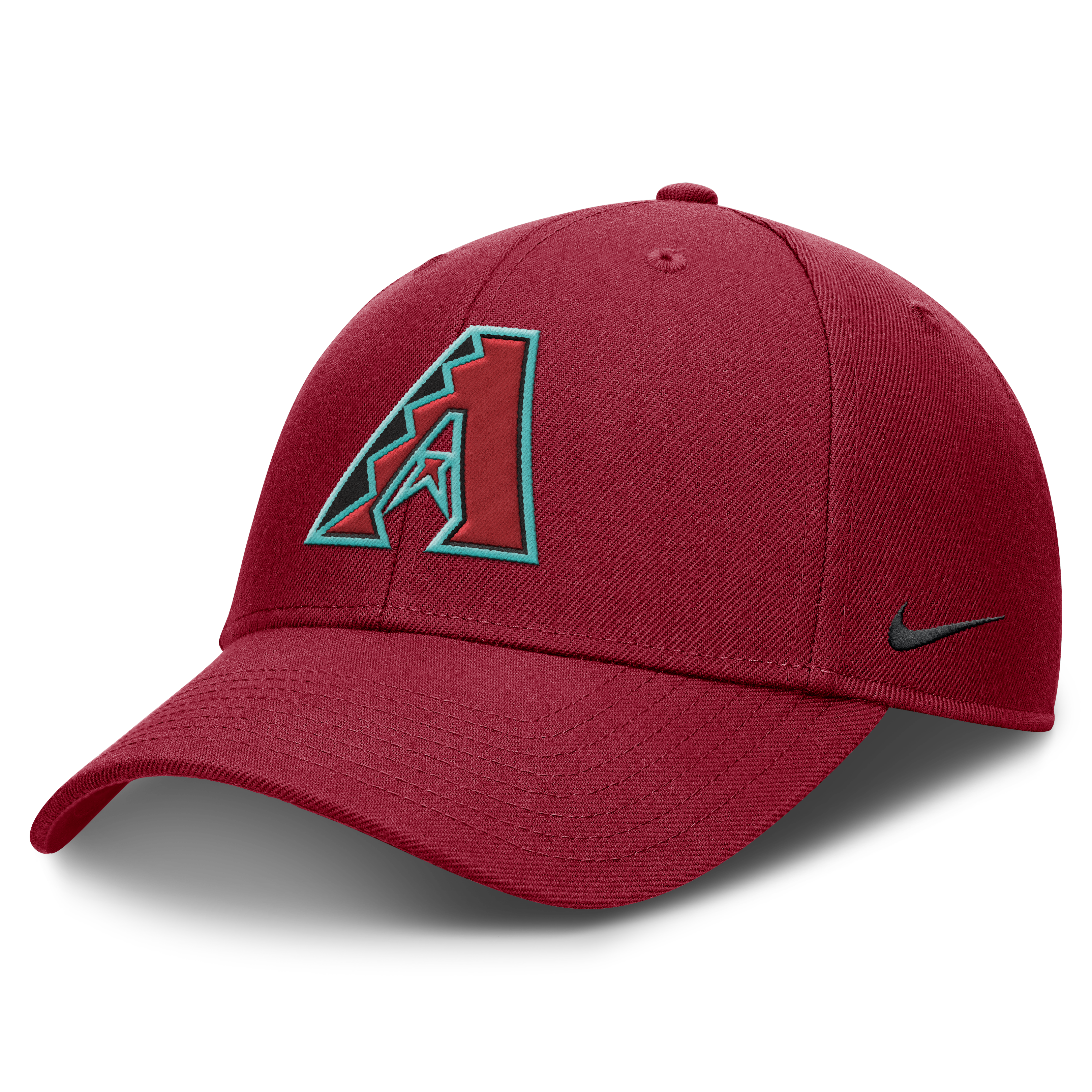 Arizona Diamondbacks Nike Crimson Club Adjustable Hat Official Team Hat Sports Fan Cap Official NFL Team Hat Football Fan Cap