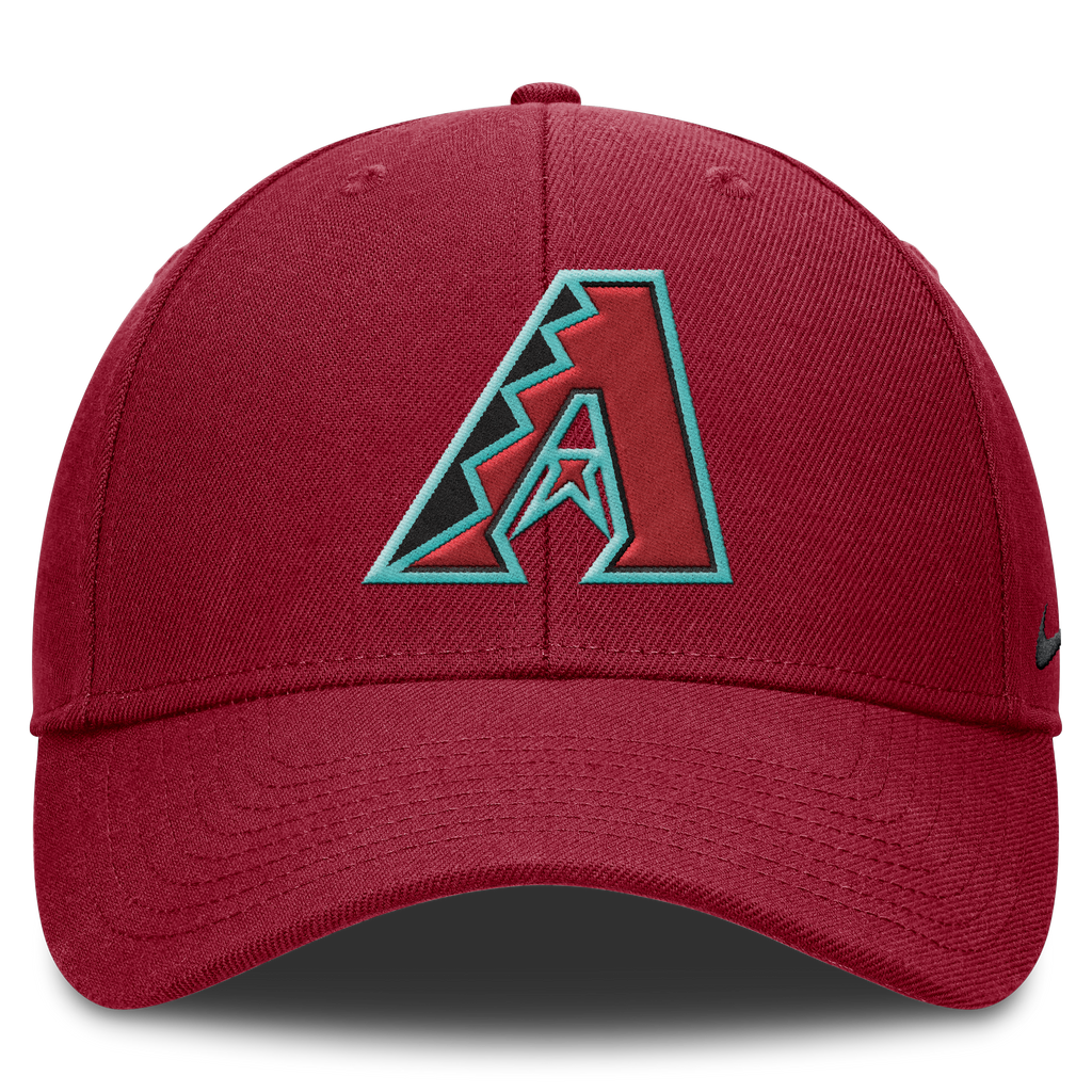 Arizona Diamondbacks Nike Crimson Club Adjustable Hat Official Team Hat Sports Fan Cap Official NFL Team Hat Football Fan Cap