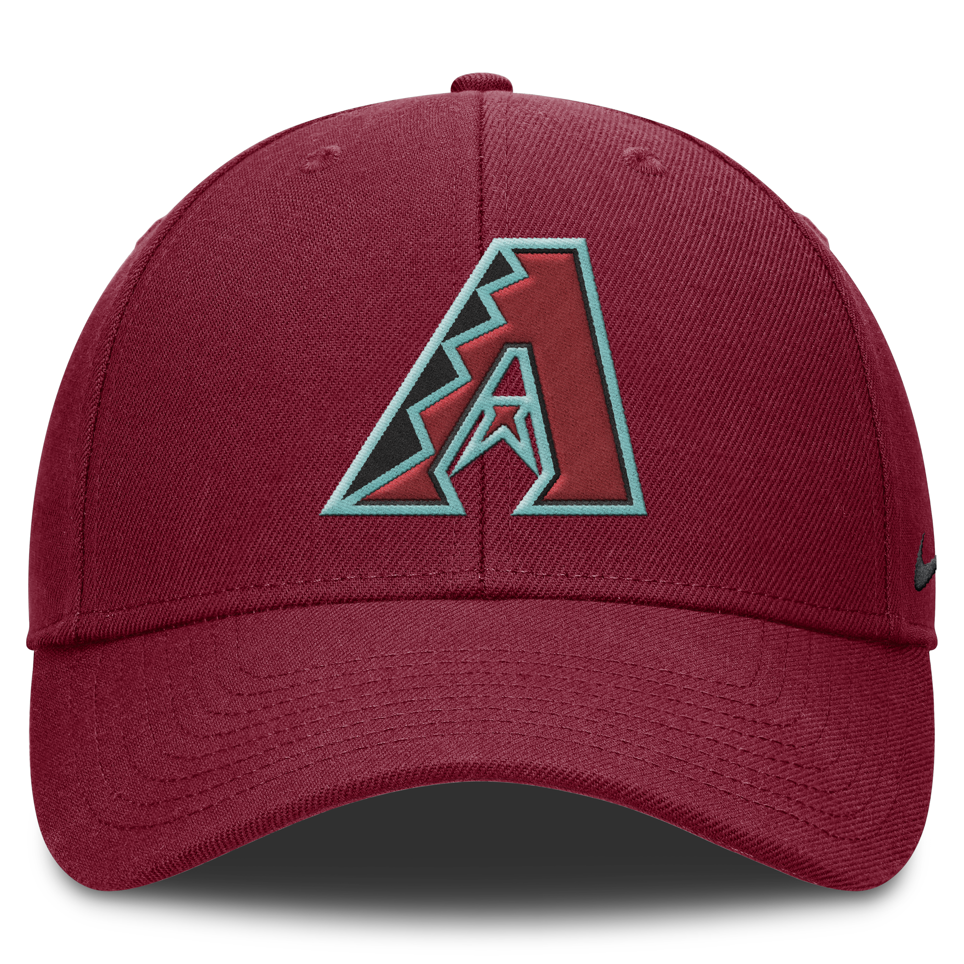 Arizona Diamondbacks Nike Crimson Club Adjustable Hat Official Team Hat Sports Fan Cap Official NFL Team Hat Football Fan Cap