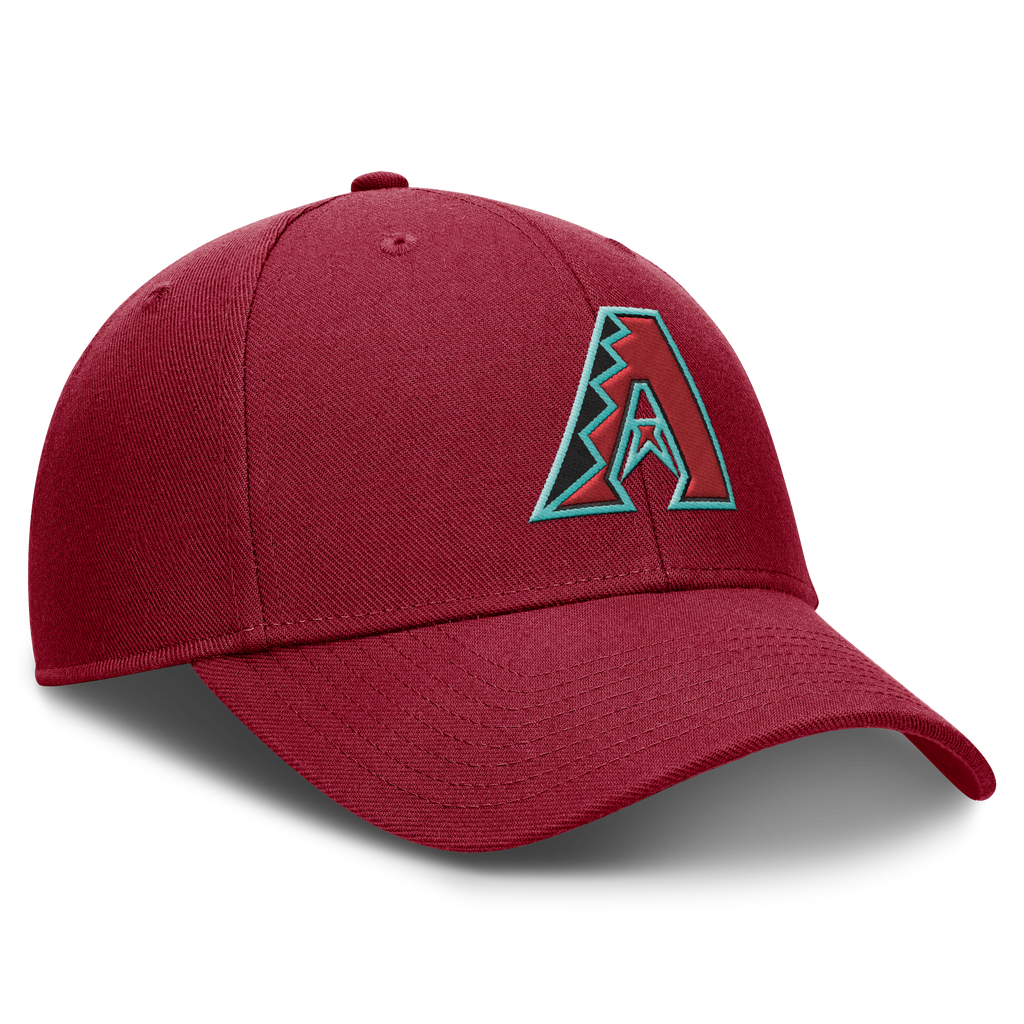 Arizona Diamondbacks Nike Crimson Club Adjustable Hat Official Team Hat Sports Fan Cap Official NFL Team Hat Football Fan Cap