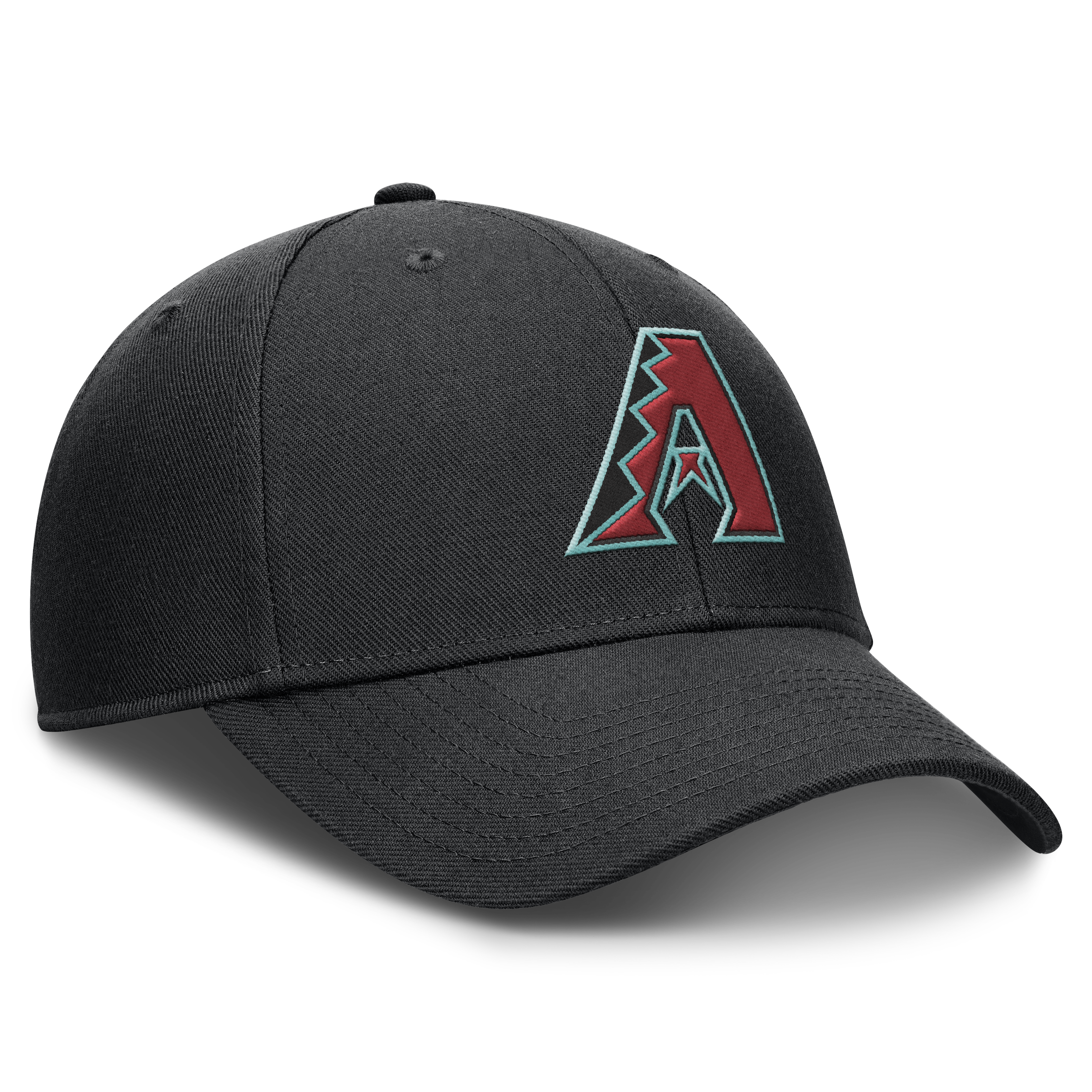 Arizona Diamondbacks Nike Black Club Adjustable Hat Official Team Hat Sports Fan Cap Official NFL Team Hat Football Fan Cap