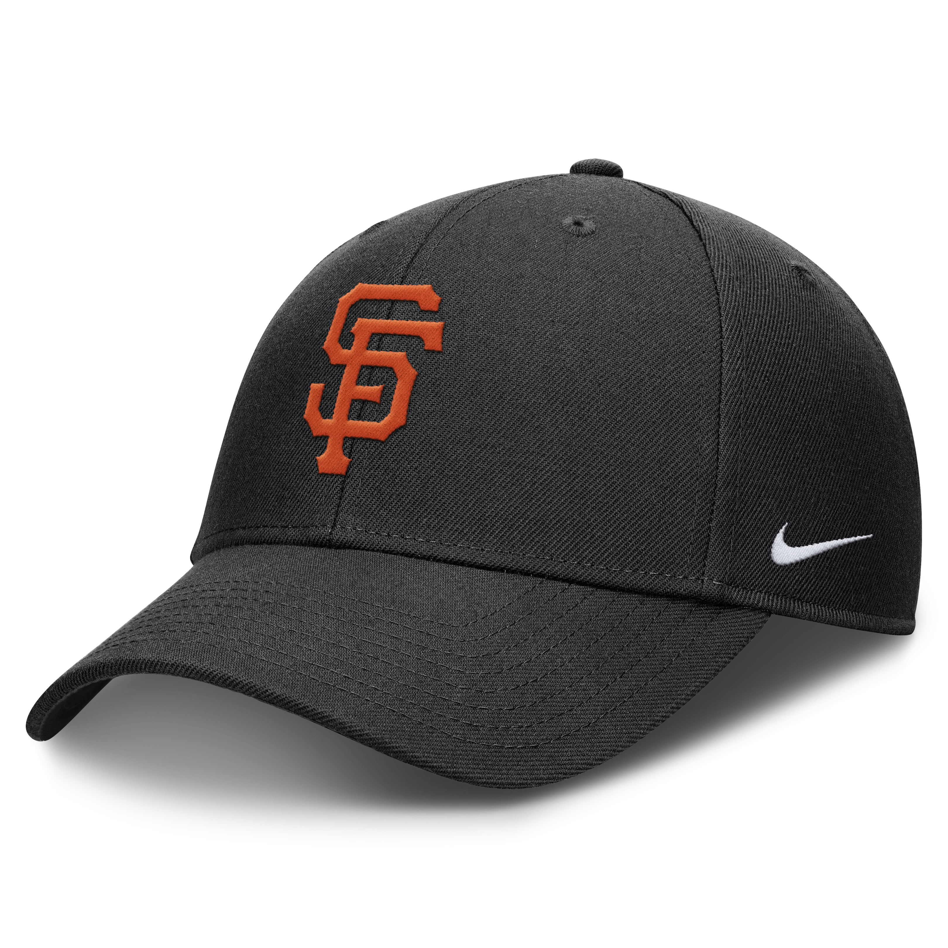 San Francisco Giants Nike Black Club Adjustable Hat Official Team Hat Sports Fan Cap Official NFL Team Hat Football Fan Cap