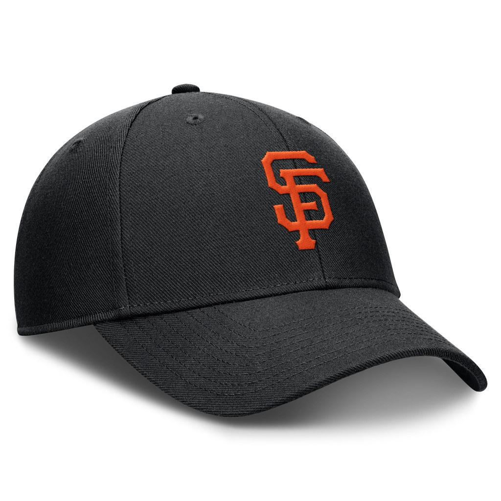 San Francisco Giants Nike Black Club Adjustable Hat Official Team Hat Sports Fan Cap Official NFL Team Hat Football Fan Cap