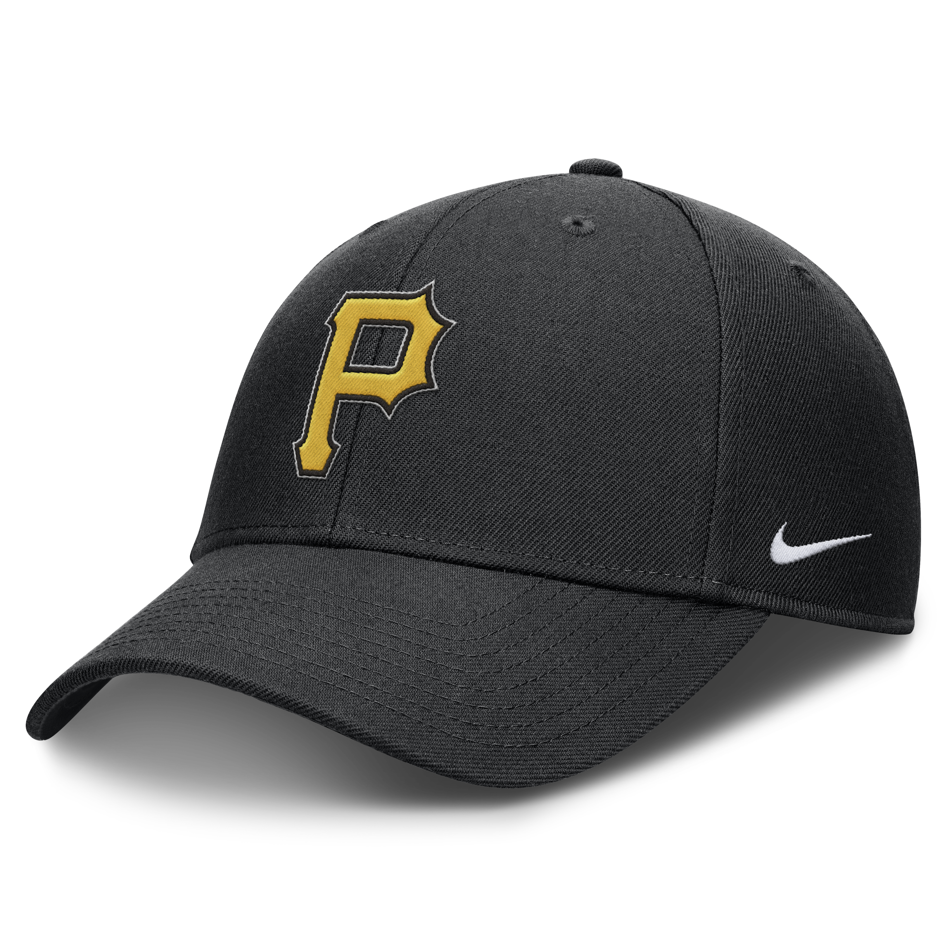 Pittsburgh Pirates Nike Black Club Adjustable Hat Official Team Hat Sports Fan Cap Official NFL Team Hat Football Fan Cap