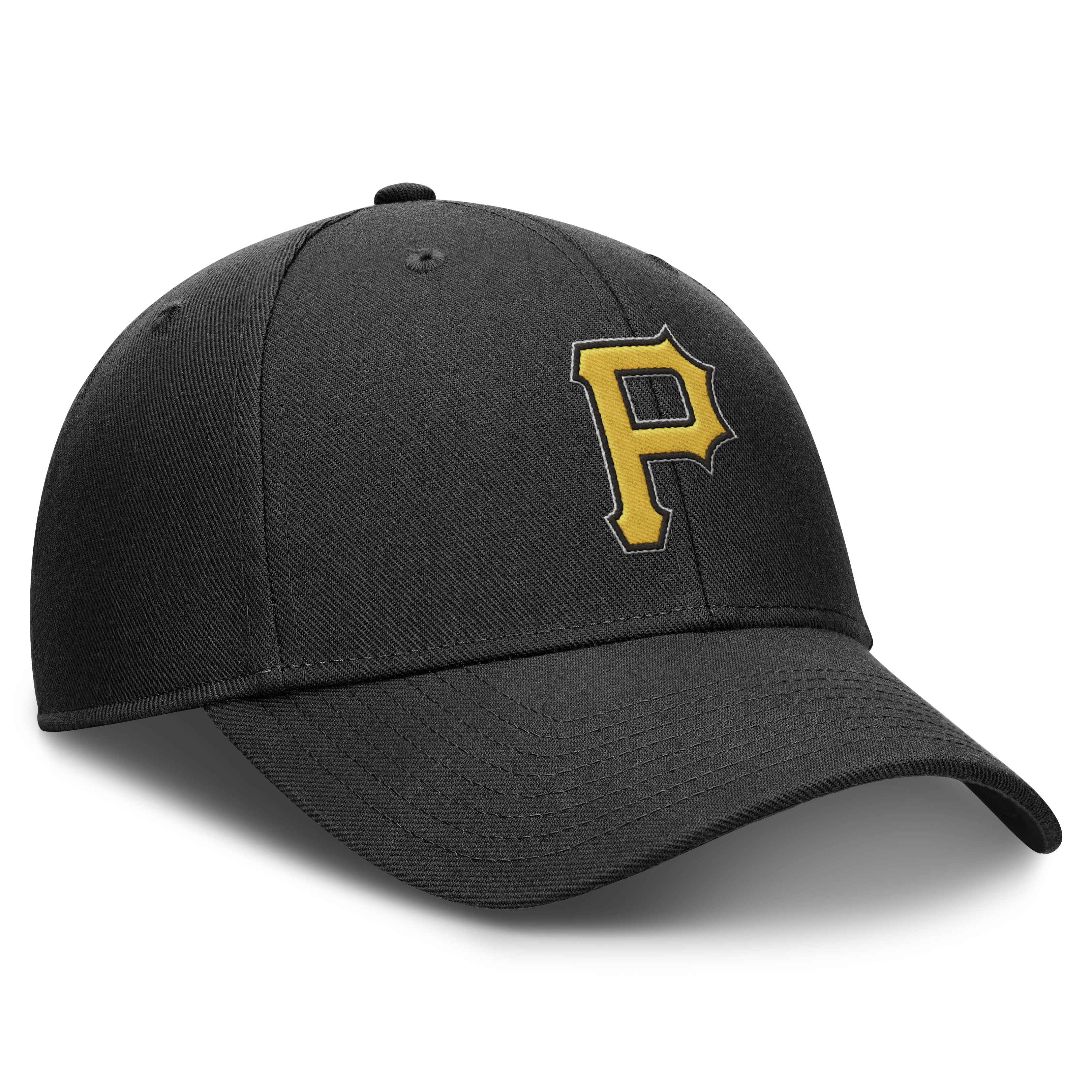 Pittsburgh Pirates Nike Black Club Adjustable Hat Official Team Hat Sports Fan Cap Official NFL Team Hat Football Fan Cap