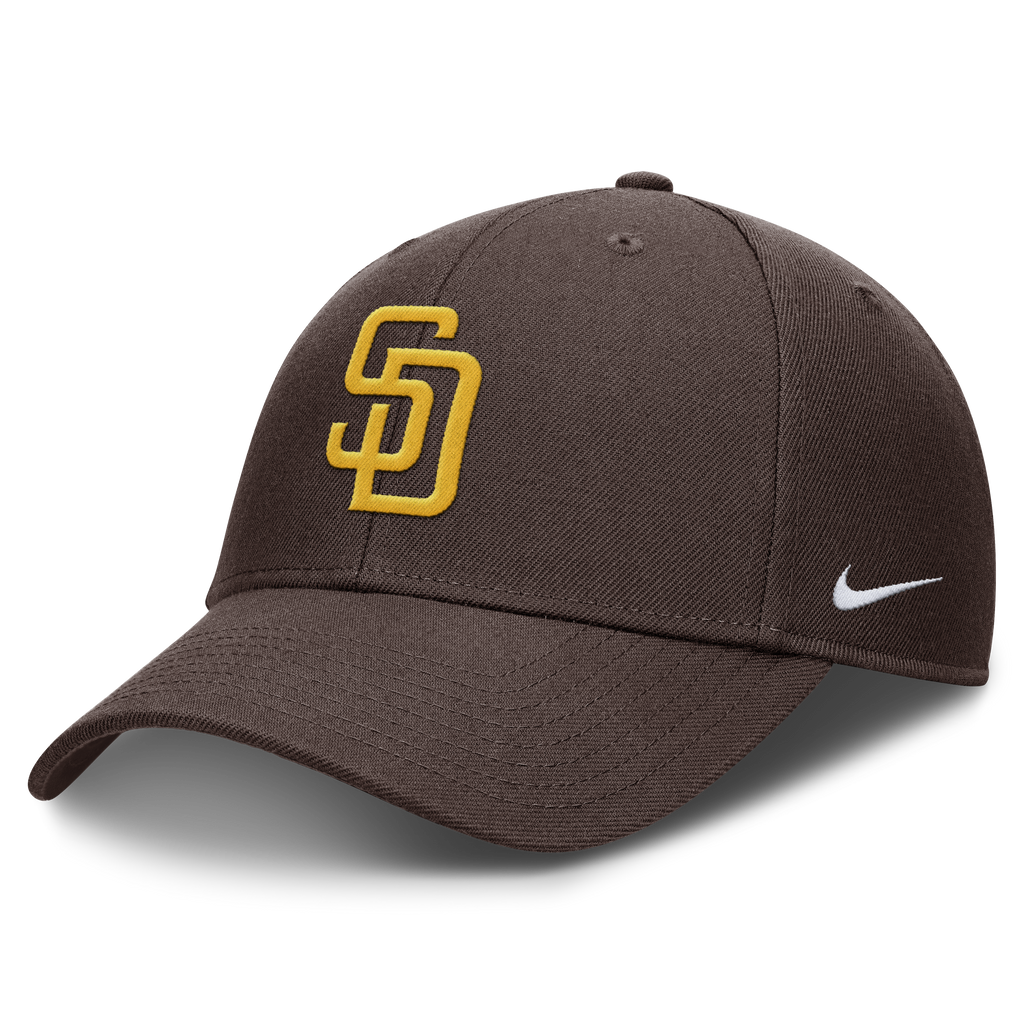 San Diego Padres Nike Brown Club Adjustable Hat Official Team Hat Sports Fan Cap Official NFL Team Hat Football Fan Cap