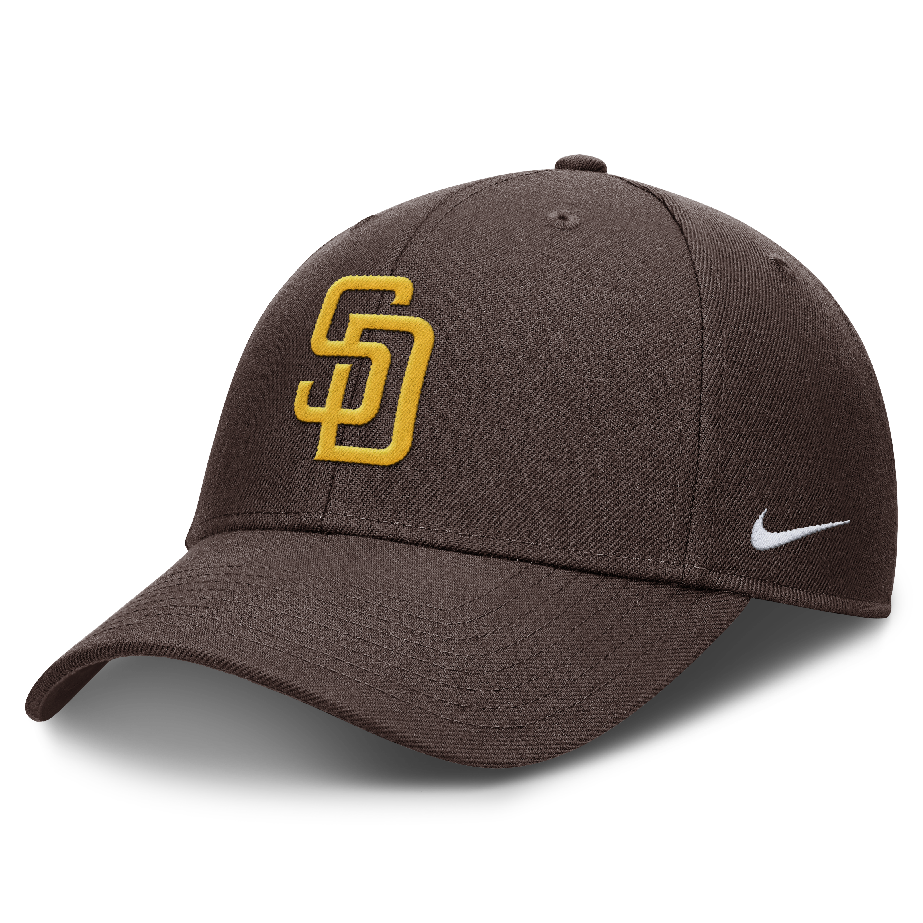 San Diego Padres Nike Brown Club Adjustable Hat Official Team Hat Sports Fan Cap Official NFL Team Hat Football Fan Cap
