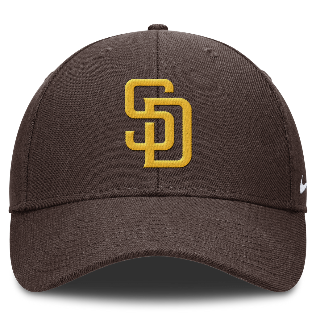 San Diego Padres Nike Brown Club Adjustable Hat Official Team Hat Sports Fan Cap Official NFL Team Hat Football Fan Cap
