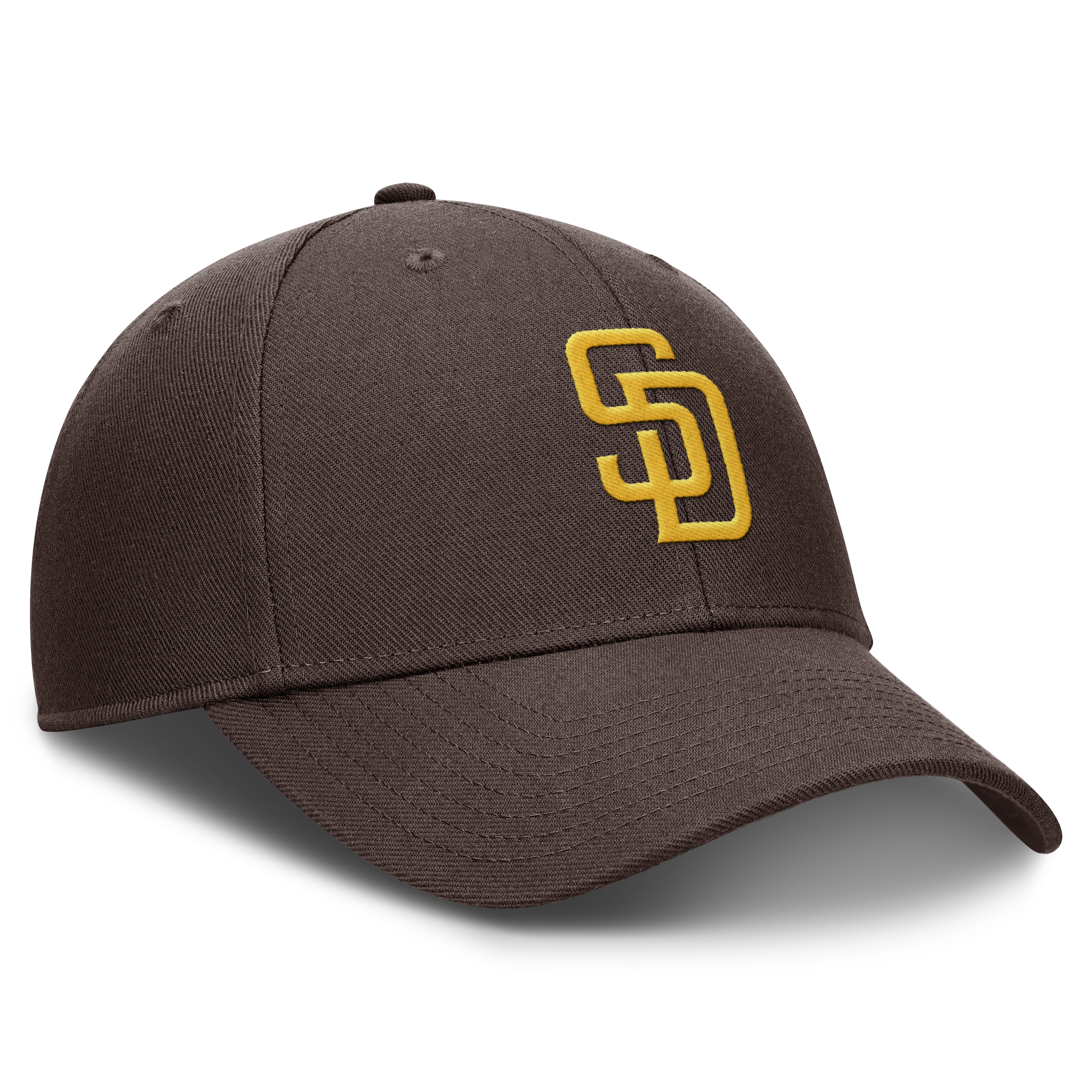 San Diego Padres Nike Brown Club Adjustable Hat Official Team Hat Sports Fan Cap Official NFL Team Hat Football Fan Cap